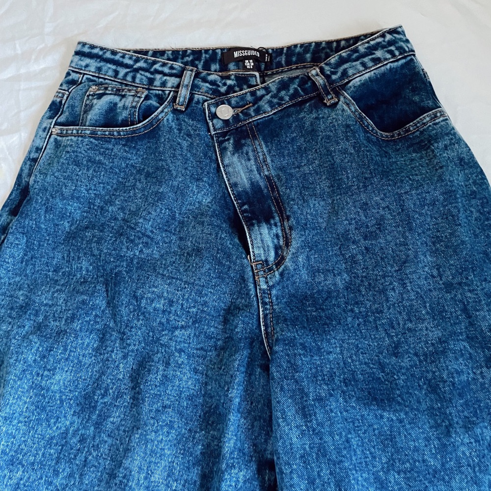 cute wide leg denim pants